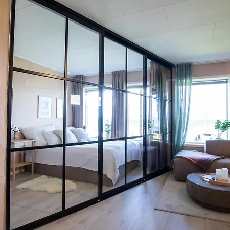 아파트 Uranus - View Over Tromsoya Tomasjorda