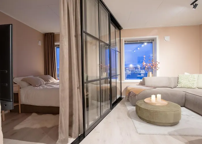 Апартаменты Uranus - View Over Tromsoya Tomasjorda